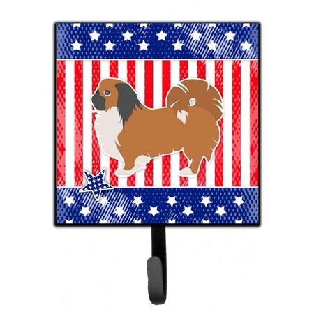 Jensendistributionservices USA Patriotic Pekingese Leash or Key Holder MI2087089